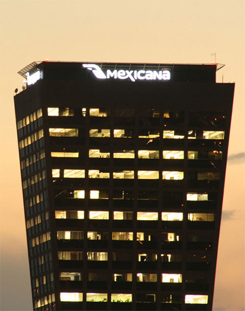 Torre Ejecutiva Mexicana de Aviación — primer proyecto PCI certificado UL en México